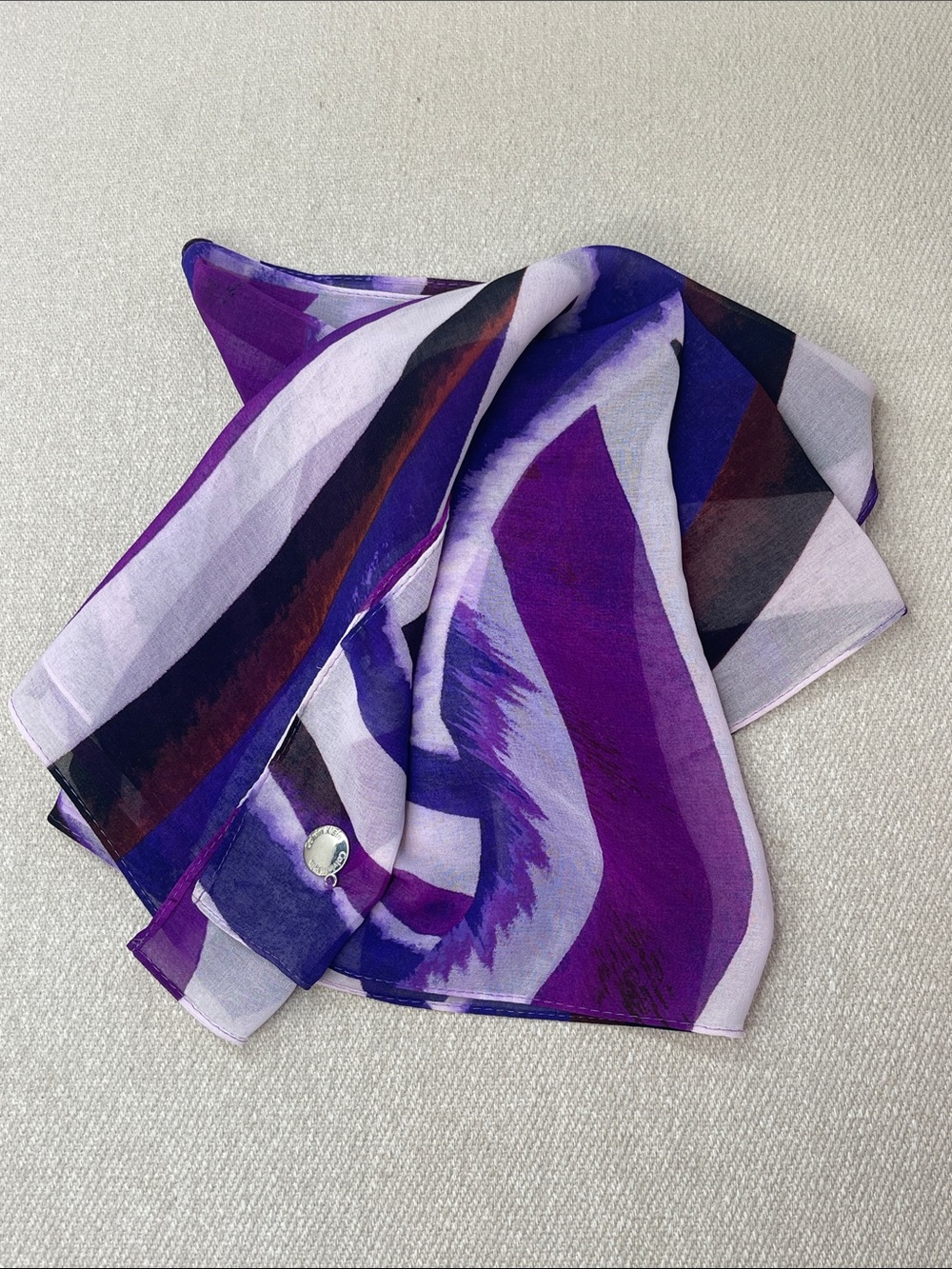 S21. CK Light Weight Scarf | 13" x 6'